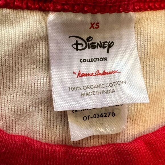 Hanna Anderson x Disney Mickey pajama set XS - Picture 3 of 7